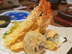 京葱丝炸虾天妇罗-水之惠鲜鱼料理(王府大街店)