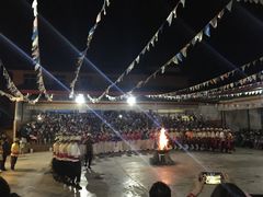 -摩梭传统篝火晚会
