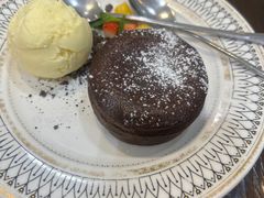 巧克力熔岩蛋糕-斯比特花园西餐厅(东方商厦店)