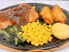鸡翅配黑椒鸡排-萨莉亚意式餐厅(悦荟广场店)
