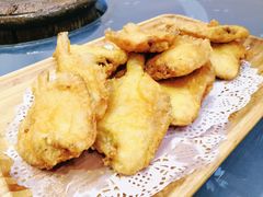 炸小高眼鱼-山东八大碗山东老字号