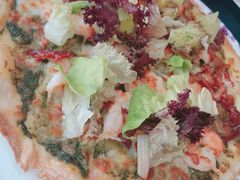 芝士大虾罗勒酱披萨-Nathanhouse