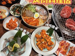 -明洞阿姨·韩式酱蟹烤肉·创意料理(三元桥店)