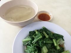 青菜-伍秀泽海南鸡饭茶室