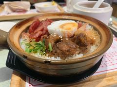 招牌四宝煲仔饭-膳心记-明火四宝煲仔饭(燕南店)