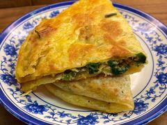 韭菜蛋饼-老客满蛋饼(双塔市集店)