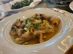 豆酱蒸鱼片-糟粕醋·椰苑海南菜餐厅(亚龙湾天域酒店)