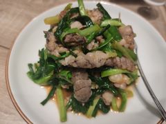菠菜拌毛蛤蜊-味莊·青岛菜(云霄路店)