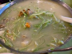 扇贝萝卜丝锅仔-大眼锅贴水饺(河东店)