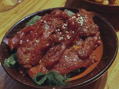 秘制香辣牛肉-胖记烤肉(江汉路店)