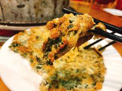 珍珠菜蛋饼-兴安酒店农家吊锅土菜(天堂寨店)