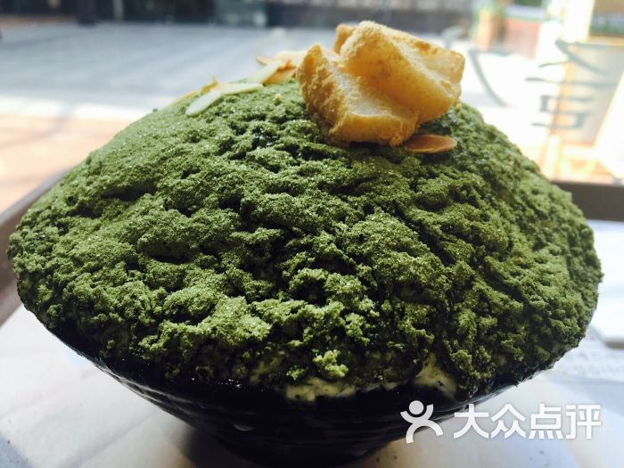 抹茶雪花冰