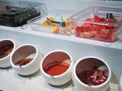 自助调料区-宴全牛粤来越牛潮汕鲜牛肉火锅(海州万达广场店)