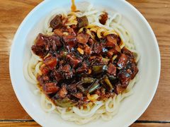 茄子汆面-老回回饺子馆(海洋馆店)