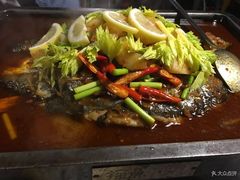 -探鱼·鲜青椒爽麻烤鱼(广州花都来又来店)