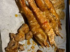 -路边摊小炉子烧烤