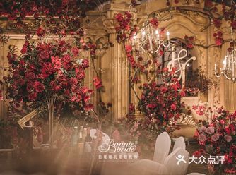 红金色欧式主题婚礼揭阳复古婚礼