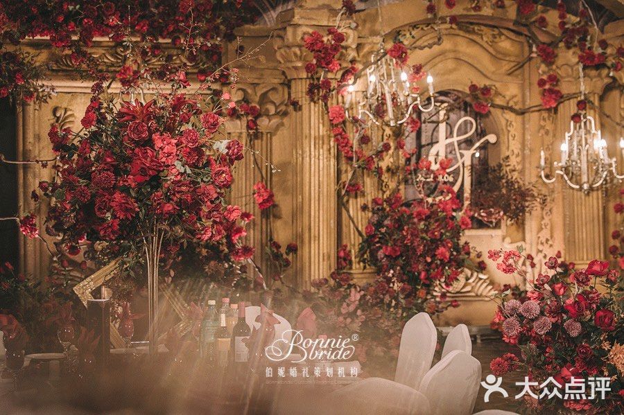 红金色💒欧式主题婚礼🎎揭阳复古婚礼