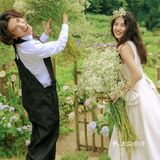 全长沙TOP one的森系小清新婚纱照
