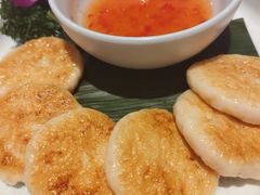 香煎海岛墨鱼饼-龙泉人椰子鸡.糟粕醋.海南菜(三亚旗舰店)