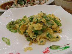 蛋炒菜心粒-东豪园林海鲜酒家(南港路辅路店)
