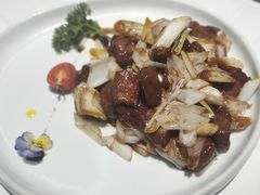 葱爆山东和牛-鑫悦诚府·新鲁菜·餐厅(趵突泉店)