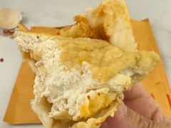 烧饼夹臭豆腐-董爸爸烤饼(马站底店)