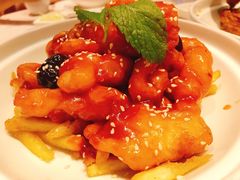 潮女最爱的锅包肉-北京老铺烤鸭(欣大购物广场店)