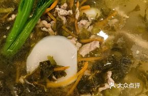 Ningbo Pickled Mustard Stem and Pork Noodles