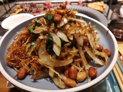 三丝爆豆-那些年记忆烧烤