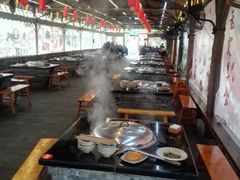 自助取餐区-水岸庭院·乡村柴火鸡