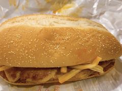 桂林酸竹笋风味板烧鸡腿堡-麦当劳(桔城广场店)