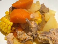 番茄玉米煲龙骨-汤城小厨•粤菜•靓汤(西直门凯德MALL店)