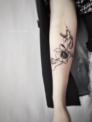 blackwork-黑旗纹身