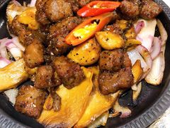 黑蒜子牛肉粒-乾园(天河城店)