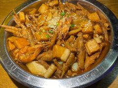 小份的鸡爪煲-谢蟹浓·肉蟹煲(新奥店)