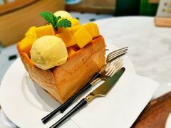 芒果吐司-丹礼糖甜品