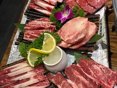 -明洞阿姨·韩式酱蟹烤肉·创意料理(三元桥店)