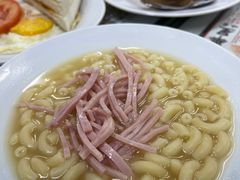 午餐肉通粉-华星冰室(湾仔店)