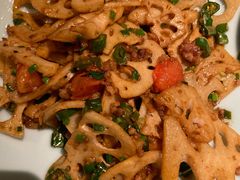 绿茶小炒藕片-绿茶餐厅(乐峰广场店)