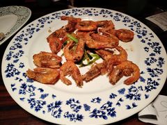 姜葱锅气爆炒明虾-粤·向群饭店(麓景路店)