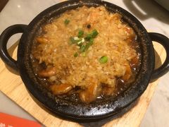 石板蒜蓉虾-小菜园新徽菜(上海浦东复地活力城店)