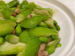毛豆烩丝瓜-大鸭梨烤鸭(石佛营店)