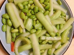 丝瓜炒毛豆-吉事利茶餐厅