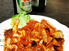 辣味蟹-味家烤肉烤鳗鱼牛排(西塔旗舰店)