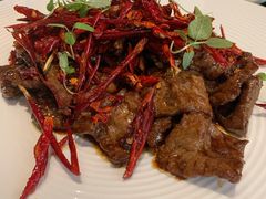 小米椒炒牛肉-羡餐厅·杭帮菜·淳菜(千岛湖自由洲际殿店)