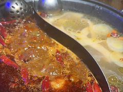 牛肉丸鸳鸯锅-萍姐火锅·公路夜市(打浦桥日月光店)