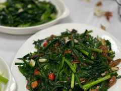 韭菜炒河虾-志和饮食店
