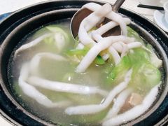 沙虫丝瓜汤-巫记鸡饭店