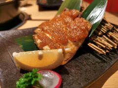 明太子烤青花鱼-大和食乐·鲜和牛酸汤火锅(环宇荟店)
